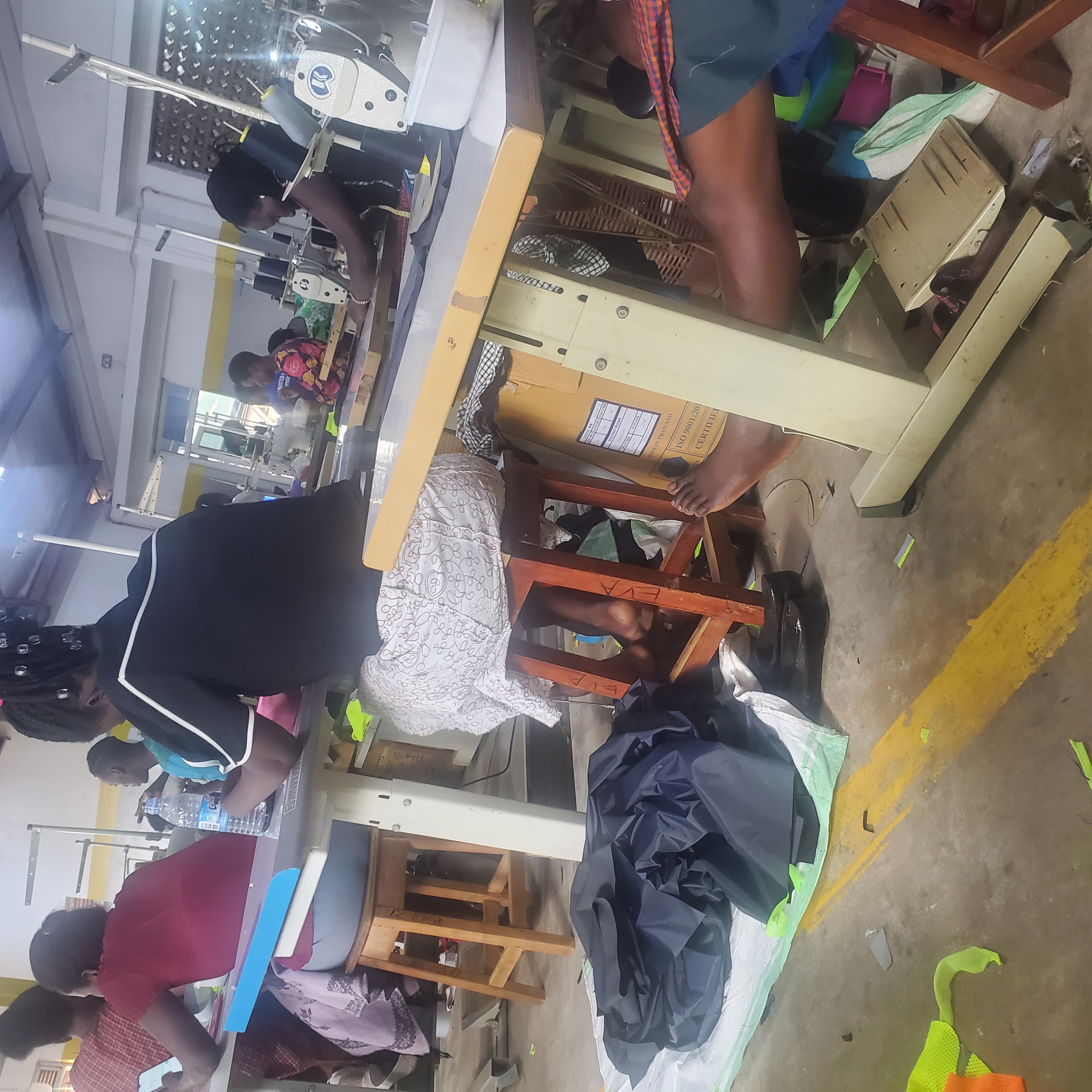 Tailoring work by Tukolele Hamwe